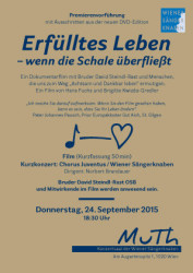 flyer for Vienna event