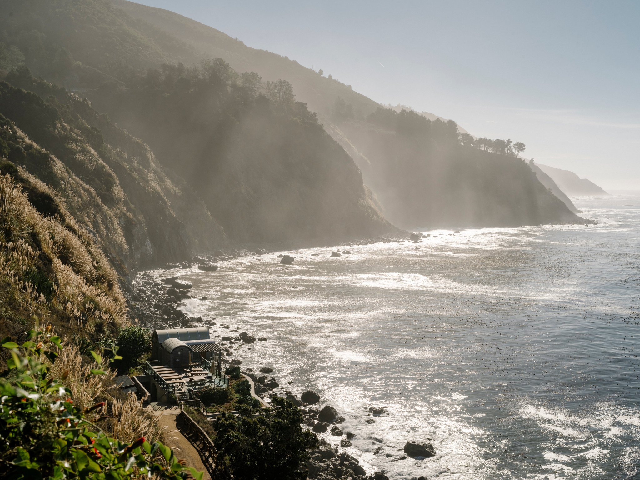 Sea shore at Big Sur, California