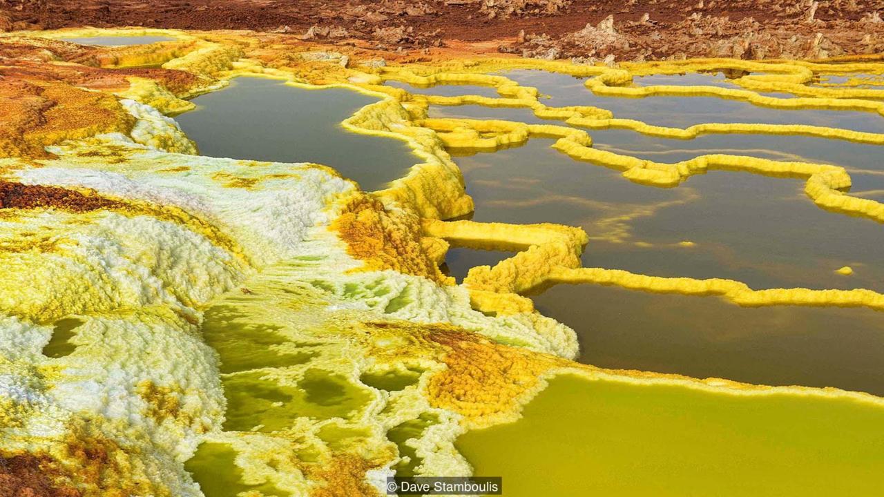 Dallol in the Danakil Depressi