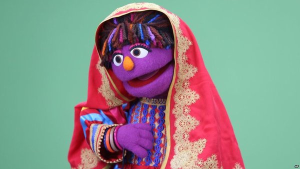 puppet Sesame Street Afghanistan