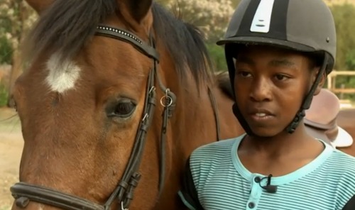 boy and horse