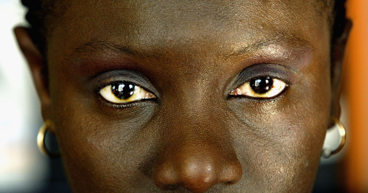 eyes woman African