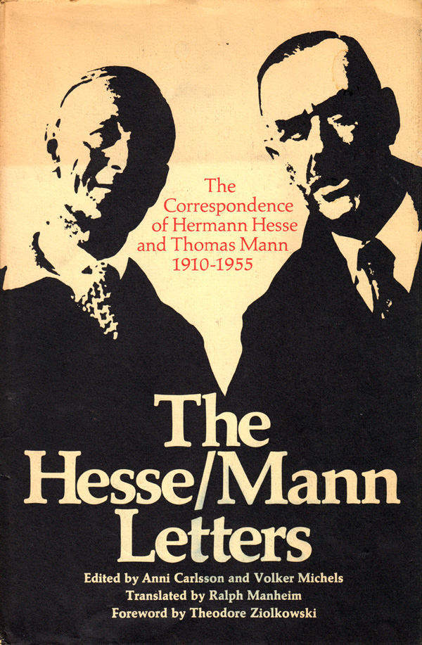 Hesse Mann Letters book cover